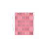 Food sheets with red and white decoration 34x28 cm