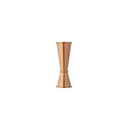 Jigger Ginza Urban Bar acero inoxidable oro rosa cl 2,5 y 5