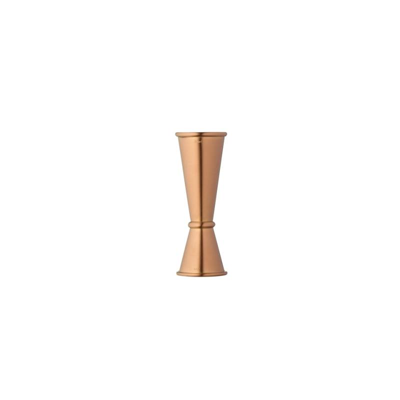 Jigger Ginza Urban Bar acier inoxydable or rose cl 2.5 et 5