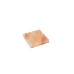 Plato de sal cuadrado rosa 20x20 cm