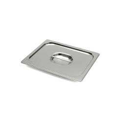 Couvercle gastro en acier inoxydable 1/2