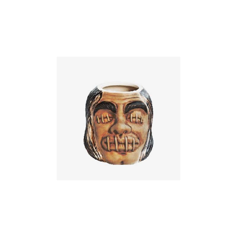 Taza Tiki Schrumpfkopf cerámica cl 50.5
