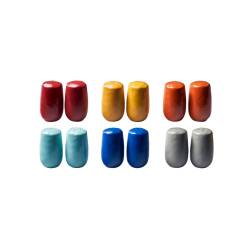 Set sale e pepe Mediterraneo Novità Home in ceramica colorata