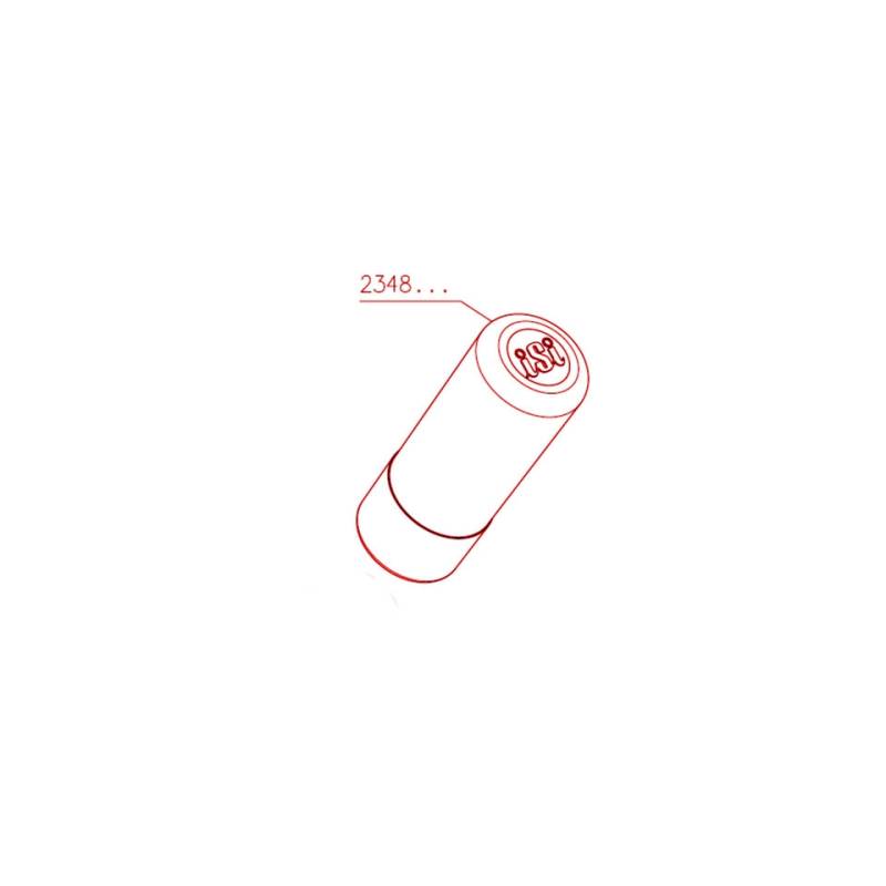Isi Gourmet Thermo Whip Syphon Bottle Charger Rouge