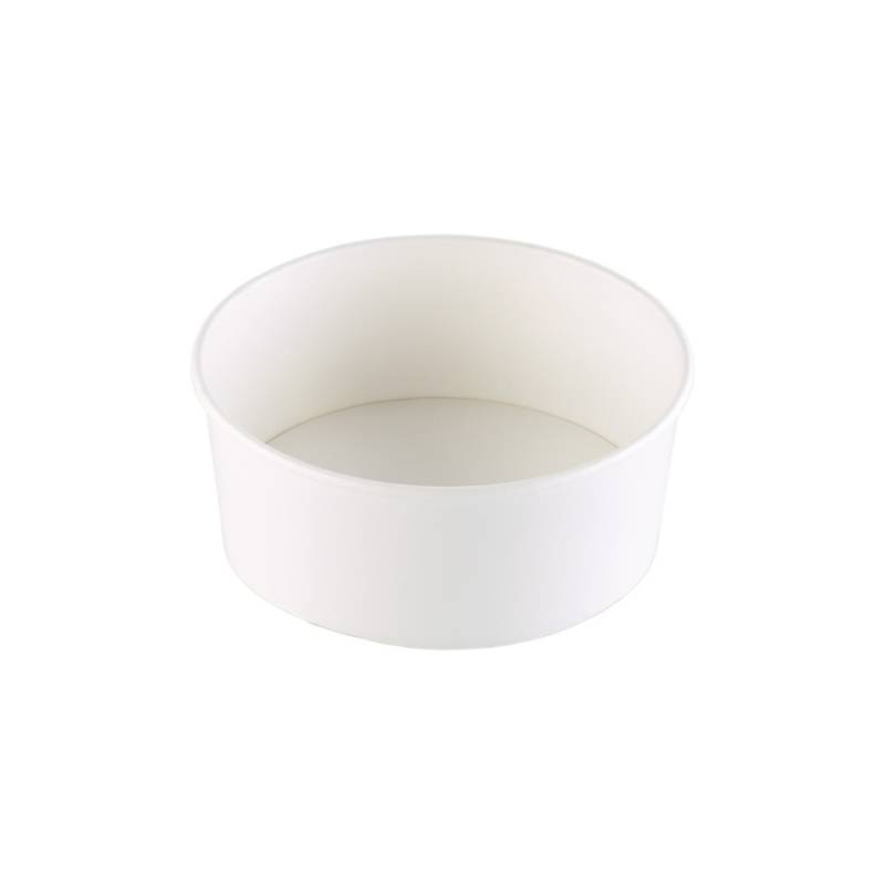 Copa de ensalada Duni en cartón blanco cl 77,5