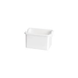 Porte-sac américain en plastique blanc cm 8,7x6,7x5,3