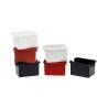 Portabolsas de plástico blanco americano cm 8,7x6,7x5,3