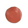 Orange ceramic Mediterraneo Novità Home flat plate 27.5 cm