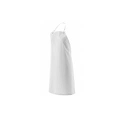 Delantal con peto blanco encerado impermeable 95x75 cm