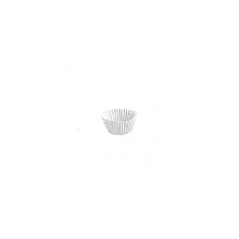 Moules en papier blanc de 6,5 cm