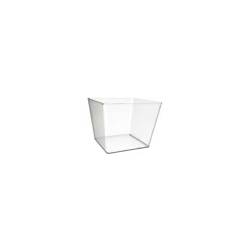 Vaso Pagoda cuadrado en ps transparente cl 20