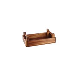 Buffet en bois Churchill porte-gâteau rectangulaire 34x20x10 cm