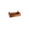 Buffet en bois Churchill porte-gâteau rectangulaire 34x20x10 cm