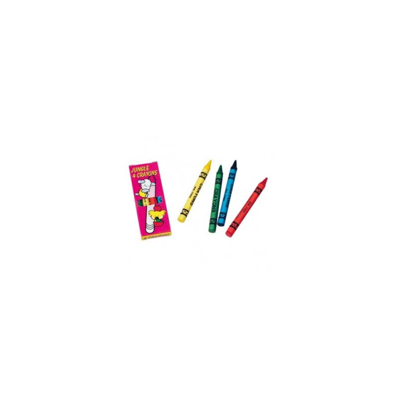 Crayons de cire pour enfants, couleurs assorties