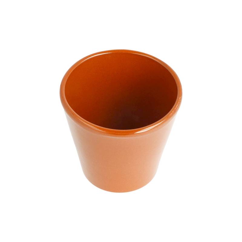 Gobelet rustique en terre cuite marron cl 20