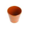 Gobelet rustique en terre cuite marron cl 20
