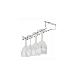 Portavasos colgante de acero cromado cm 40,5