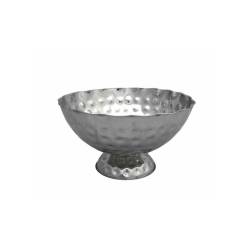 Jarra para vino espumoso Alm con pie de acero inoxidable martillado cm 39