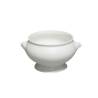 Sopera cabeza de león de porcelana blanca lt 2