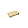 Assiette Palette en bois 30x19 cm