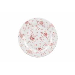 Vintage Rose Cranberry Churchill plato de porcelana rosa 30,5 cm