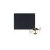 Mantel individual TNT negro 30x40 cm