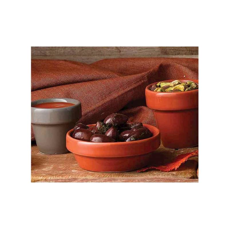Coupe en céramique vitrifiée Paprika Churchill cl 14