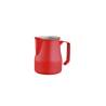 Pot à lait Motta en acier inoxydable rouge cl 75