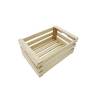 Mini caja de listones de madera 35x23x10 cm