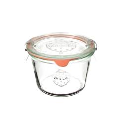 Tarro Weck Con Tapa De Vidrio Cl 37