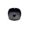 Cenicero apilable de nailon negro 9,5X9,5X3,5 cm