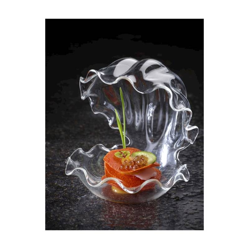 Coupe à huîtres 100% Chef en verre cm 12x12x13