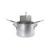 Ballarini cocotte en aluminium cuiseur de pâtes 3 segments cm 36