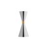 Jigger Mr Slim de acero inoxidable con anillo dorado cl 3-6