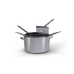 Ballarini cacerola de aluminio 4 segmentos cm 50