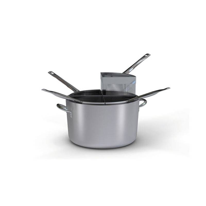 Ballarini cacerola de aluminio 4 segmentos cm 50