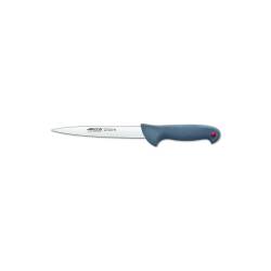 Cuchillo suela Arcos acero inoxidable con mango gris cm 17