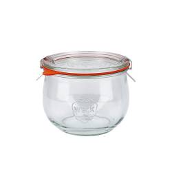 Weck Tarro Tulipán Con Tapa De Cristal Cl 58