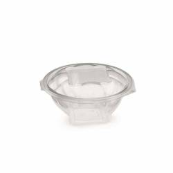 Ensaladera desechable con tapa PET transparente lt 1