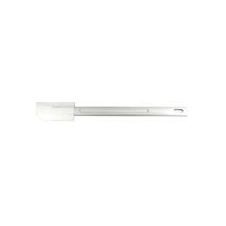 Spatule biseautée souple Jumbo Kisag en polyéthylène blanc 25 cm