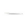 Spatule biseautée souple Jumbo Kisag en polyéthylène blanc 25 cm