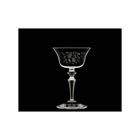 Gobelet à absinthe président avec décoration en verre cl 13.5