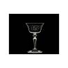 Gobelet à absinthe président avec décoration en verre cl 13.5