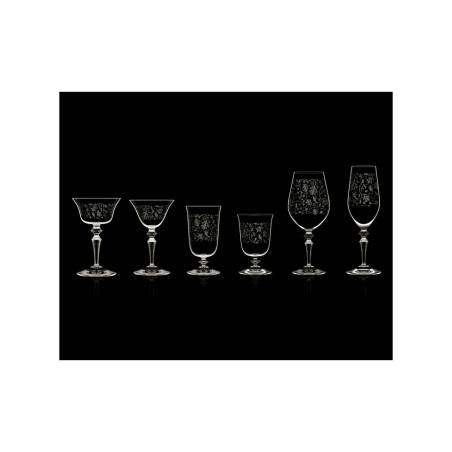 Gobelet à Martini Astoria Wormwood avec décoration en verre cl 13