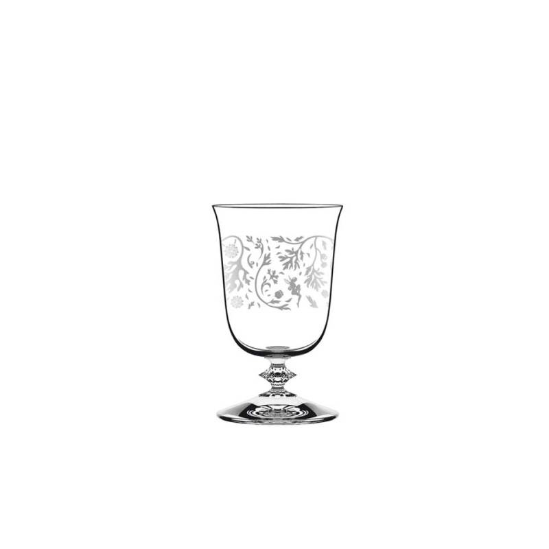 Vaso con decoración de vidrio cl 23