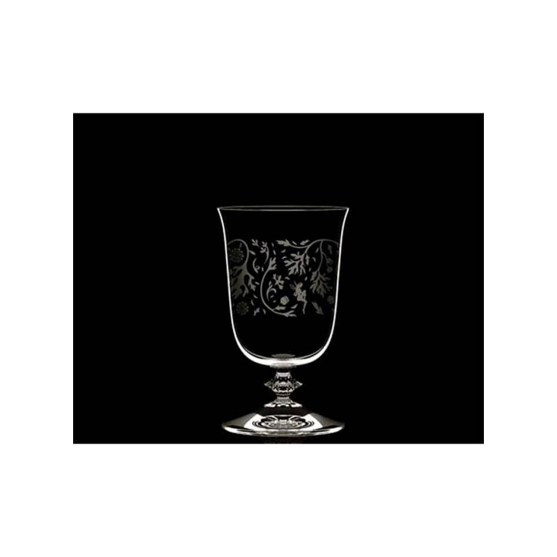 Vaso con decoración de vidrio cl 23