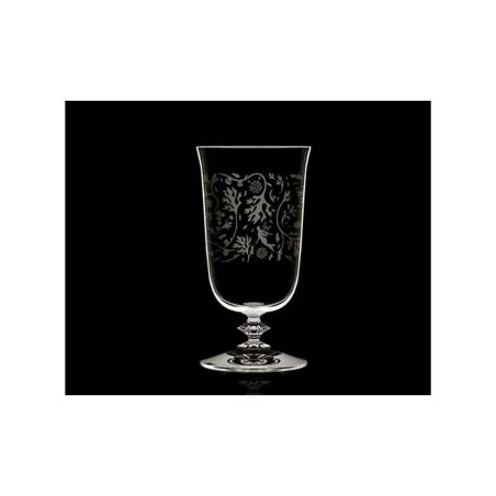 Vaso de bola alta con decoración de cristal cl 31