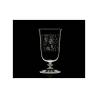 Vaso de bola alta con decoración de cristal cl 31