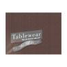 Serviettes en cellulose brun chocolat 40x40 cm