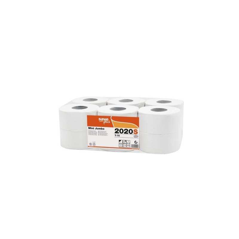Papel Higiénico Mini Jumbo Save Tissue 2 capas